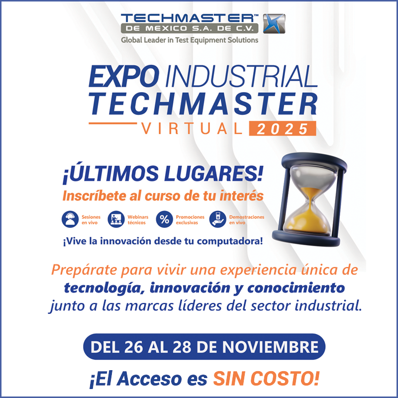 BoletIndustrial's tweet image. 🎇TechMaster  presenta los Webinars Técnicos que transformarán tu operación!🎇 
Del 26 al 28 de noviembre, prepárate para tres días de contenido.
 👉asegura tu lugar en los Webinars Técnicos 
🔗us6.admin.mailchimp.com/campaigns/show…...
#boletinindustrial #capacitacion #techmaster