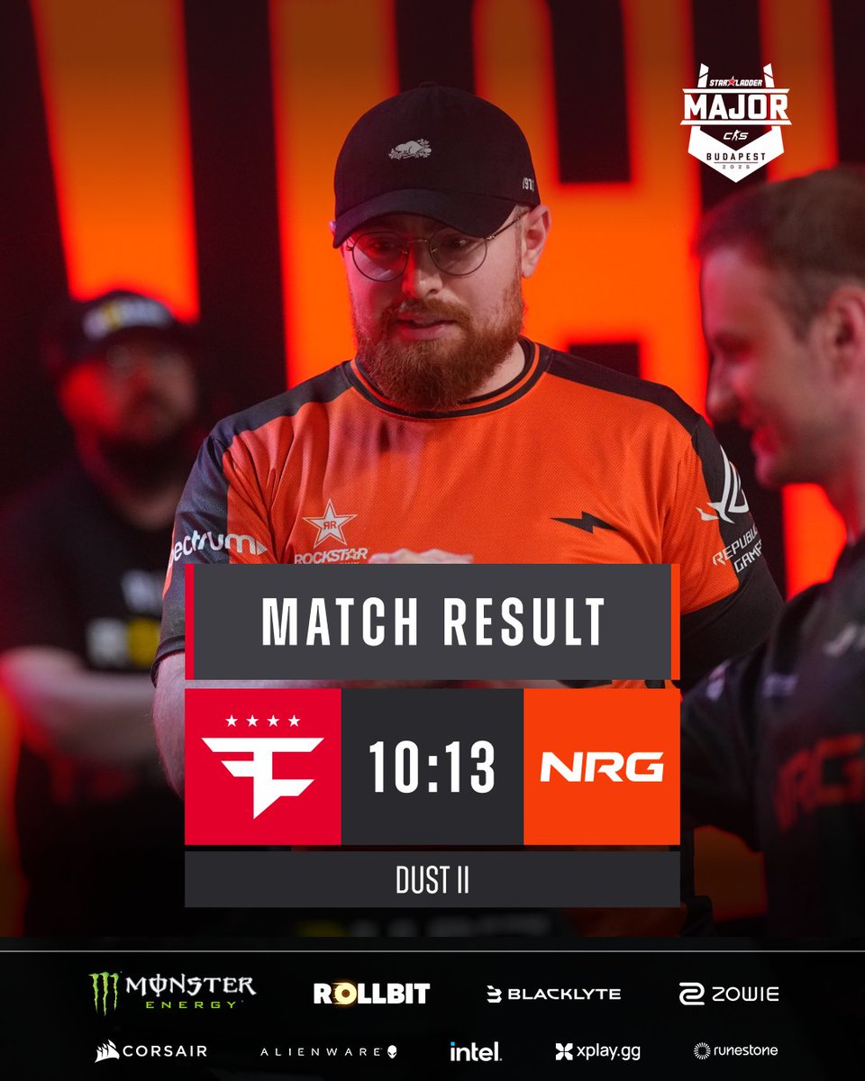 StarLadder_CS's tweet image. THEY. KEEP. GOING.

@nrgcs2 take down @FaZeEsports and join the 2-0 pool at Stage 1 of the #BudapestMajor! 🤯