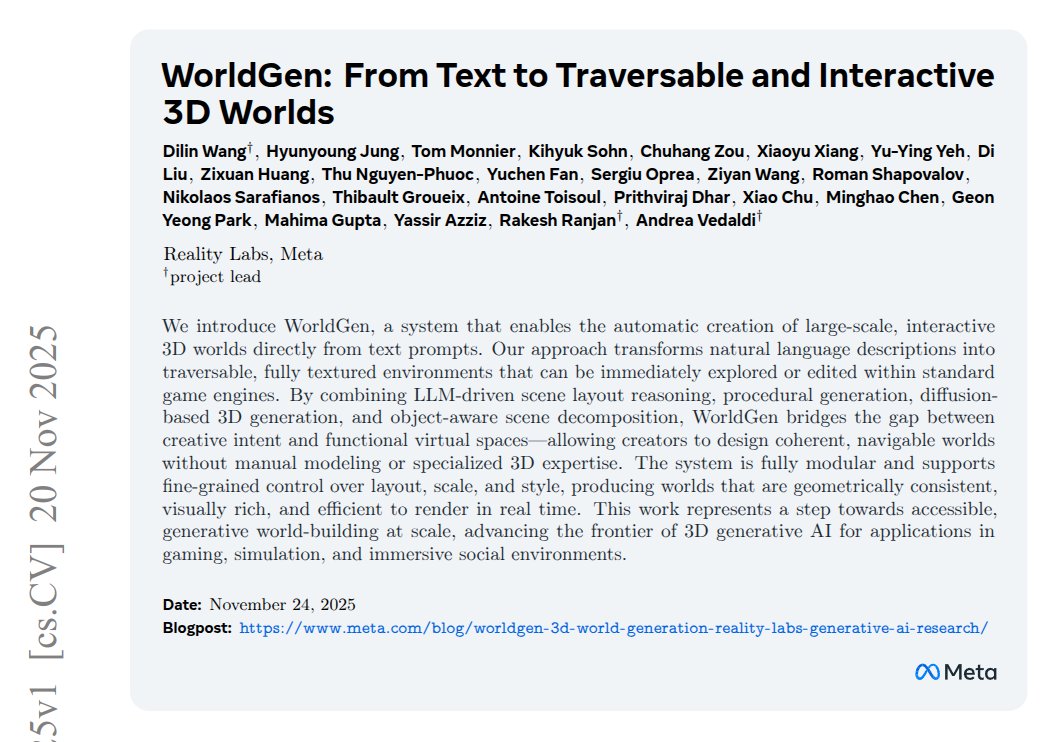 WorldGen paper cover