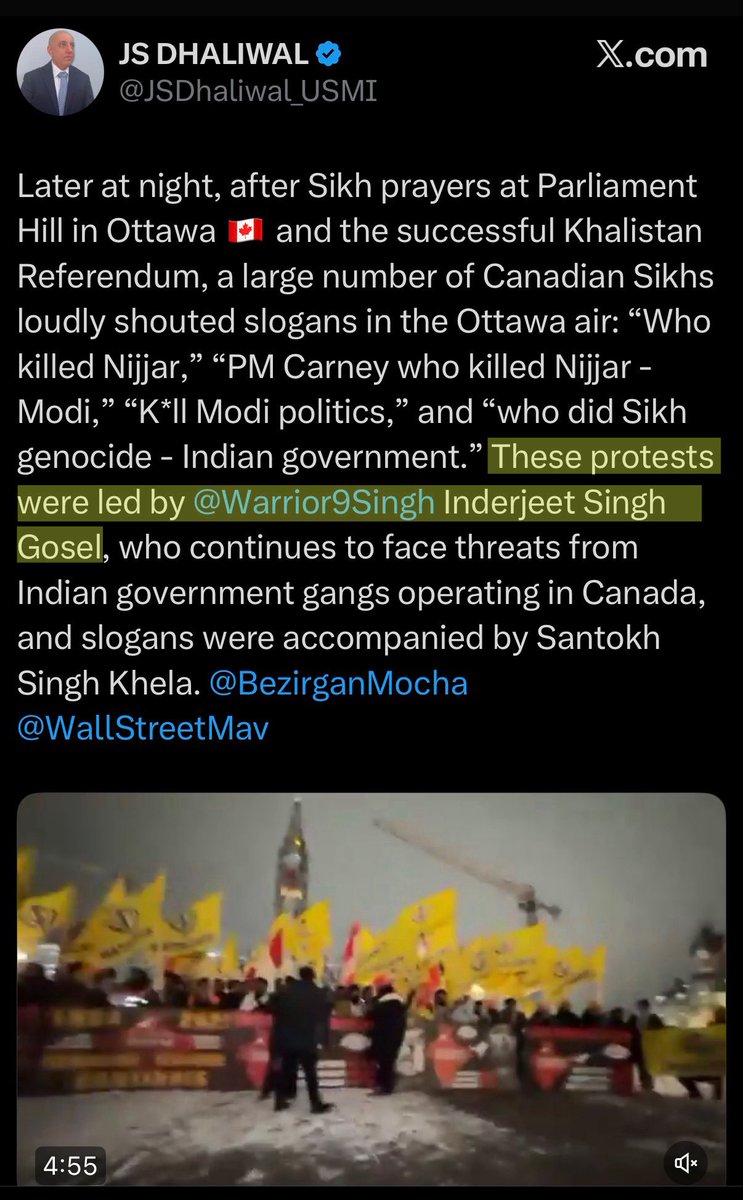 CoHNACanada's tweet image. Images and reports from Ottawa are shaking up Canadians of all backgrounds with widespread concerns about the rule of Canadian law. We saw a large Khalistani gathering in the nation’s capital openly featuring individuals historically linked to Babbar Khalsa International (BKI), a…