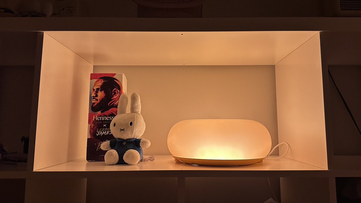 yuniealt's tweet image. Lebron hennessy miffy ikea donut lamp shrine