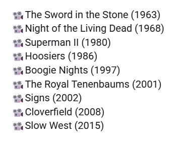 ScreenDStats's tweet image. 9 films joined the @ScreenDrafts Marquee of Fame on a pick in which they were vetoed but overridden!

Average Release Year: 1991.11
Average Draft Pick: 5.22
Average Overall Pick: 2222.11

2/9 (22.22%) vetoes were Clarke Wolfe&apos;s.
2/9 (22.22%) overrides were Billy Ray Brewton&apos;s.