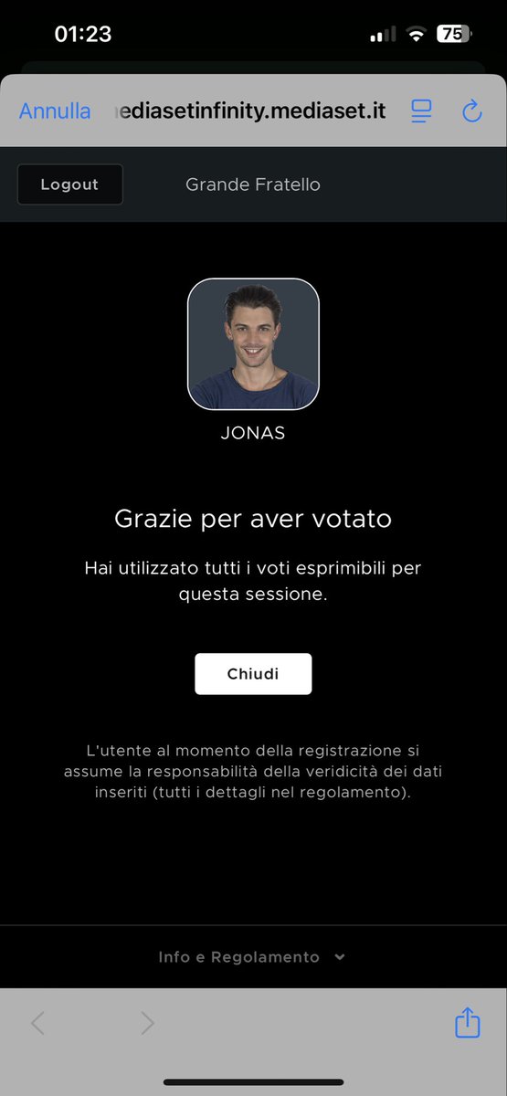 E punto. 🖤

#jonita #GrandeFratello