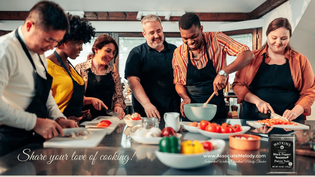 As a Watkins Consultant, you have a direct line to the finest herbs, spices, extracts, &amp; gourmet seasonings that transform...

Read more 👉 lttr.ai/AlY7p

#LoveCooking #LoveBaking #PerfectOpportunity