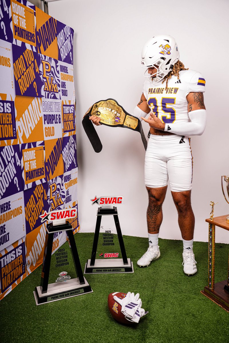 I want to thank everyone <a href="/pvamufb_/">Prairie View A&M Football</a> for a great visit. After conversation with <a href="/coachjack212/">Tremaine Jackson</a> I have an extended offer to be apart of a thriving program. Thank you to <a href="/CoachJayHad/">Jackson Hadley</a> for giving me the opportunity to enjoy the view of Houston on my stay.
#WTW