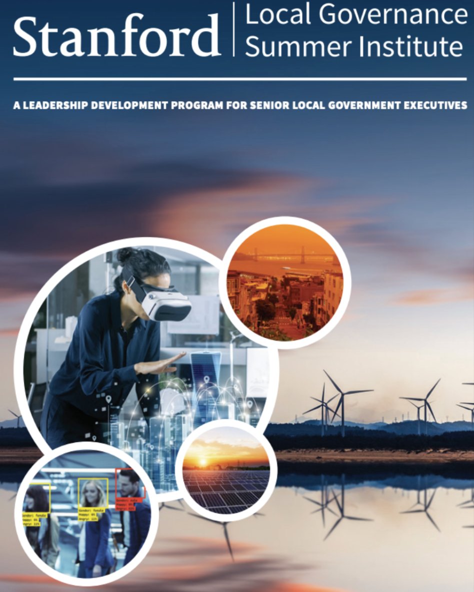Applications are open for the Local Governance Summer Institute (LGSI), taking place July 19–26, 2026, at Stanford University! 

Learn more and apply stanford.io/3Mk06TQ