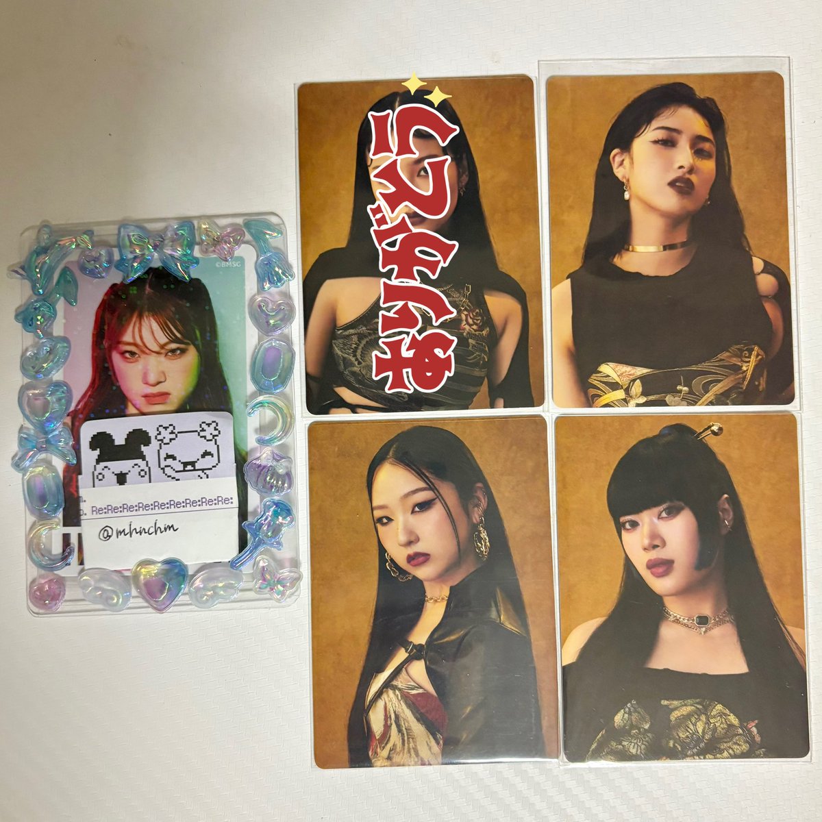 mhnchm's tweet image. BMSG BE:FIRST MAZZEL HANA STARGLOW ラスピ 交換

譲:画像1-4

求:MAZZEL 「Only You」 未使用シリアル ∞

お気軽にお声掛けください🙇🏻‍♀️

#BMSG交換 #BEFIRST交換 #MAZZEL交換 #STARGLOW交換 #HANA交換 #ラスピ交換