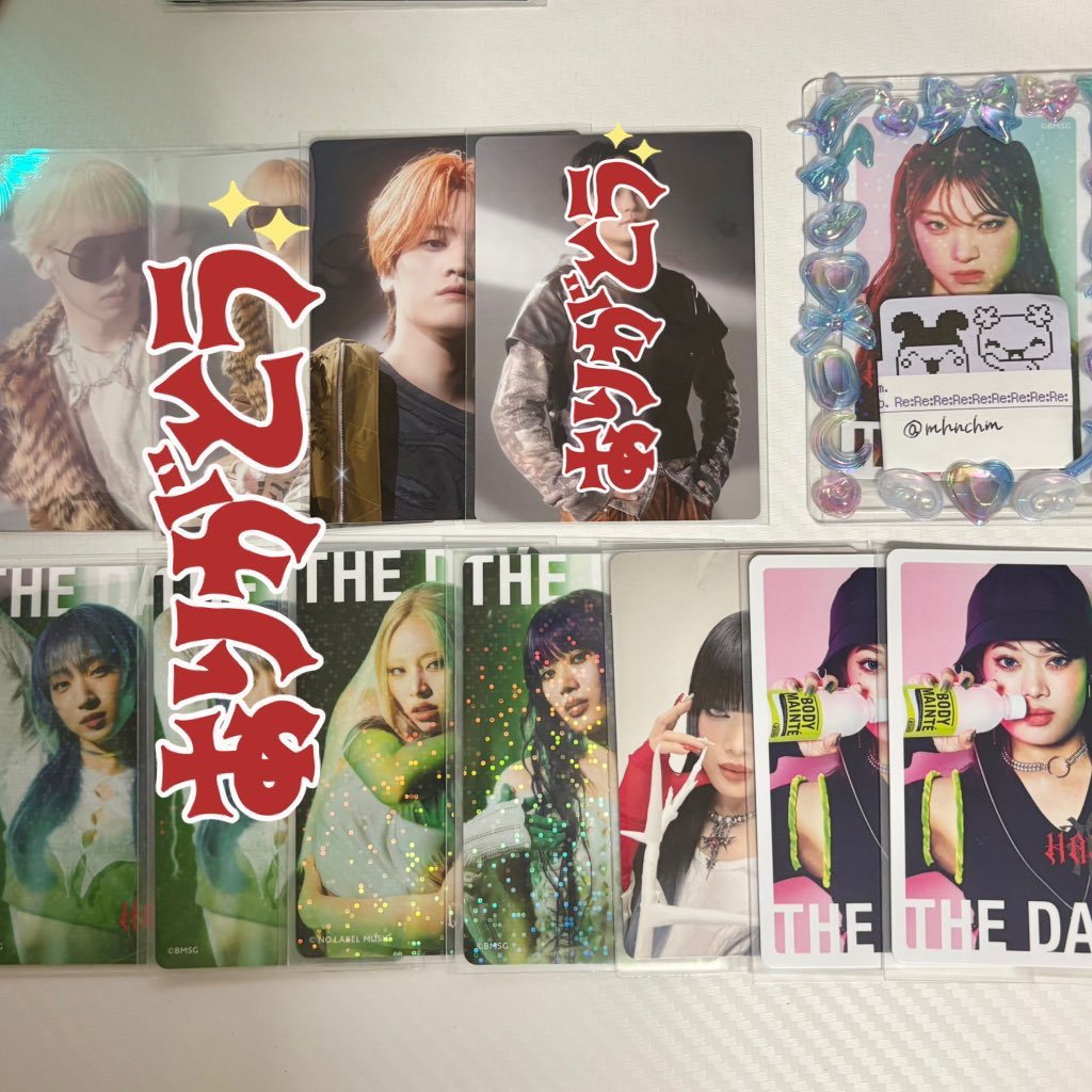 mhnchm's tweet image. BMSG BE:FIRST MAZZEL HANA STARGLOW ラスピ 交換

譲:画像1-4

求:MAZZEL 「Only You」 未使用シリアル ∞

お気軽にお声掛けください🙇🏻‍♀️

#BMSG交換 #BEFIRST交換 #MAZZEL交換 #STARGLOW交換 #HANA交換 #ラスピ交換