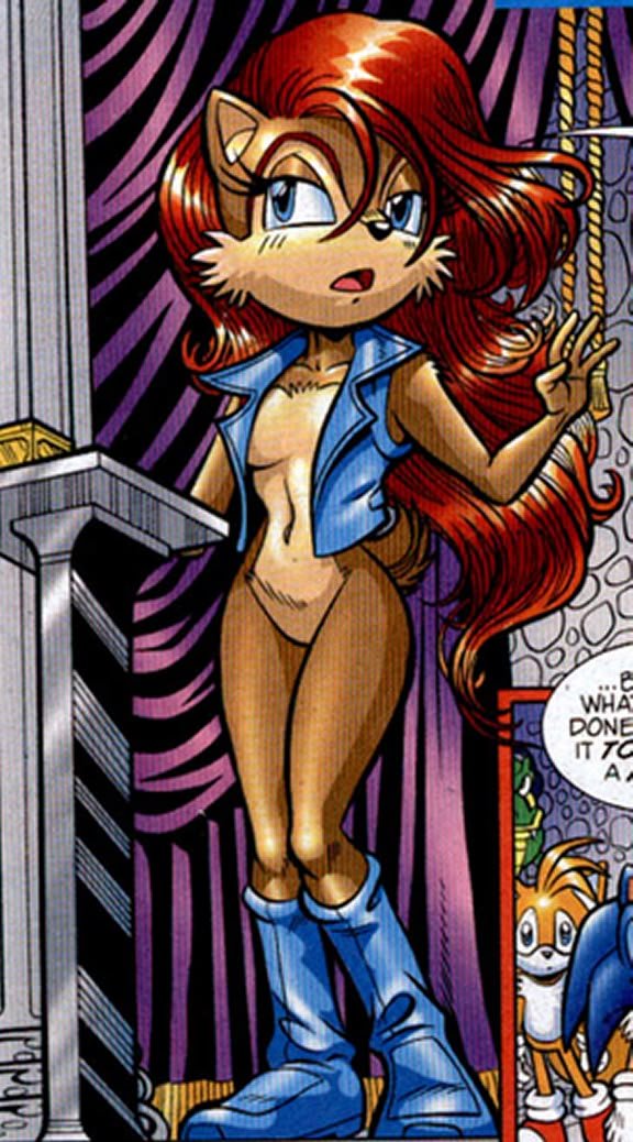 SatamHistorian's tweet image. Additionally, there are MANY misconceptions about what species Sally is... mainly since nearly ever version of her is a different species.

So, let&apos;s go over each version and explain what species they are!