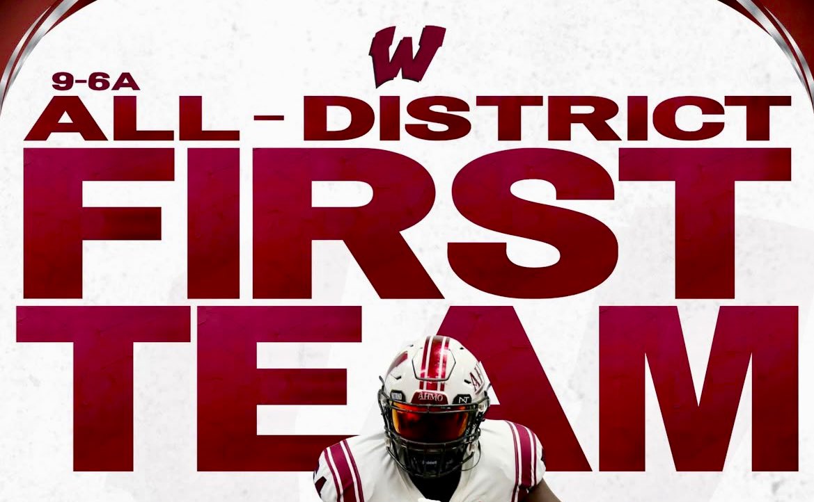 Extremely blessed to receive First Team All-District Honors <a href="/CoachWyatt2/">Jared Wyatt</a> <a href="/AHMO_FOOTBALL/">Pirate Football</a> <a href="/CoachCarter68/">Jimmy Carter</a>