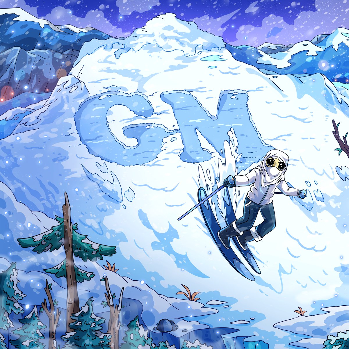 coldweb3's tweet image. Can I get a GM? ❄️