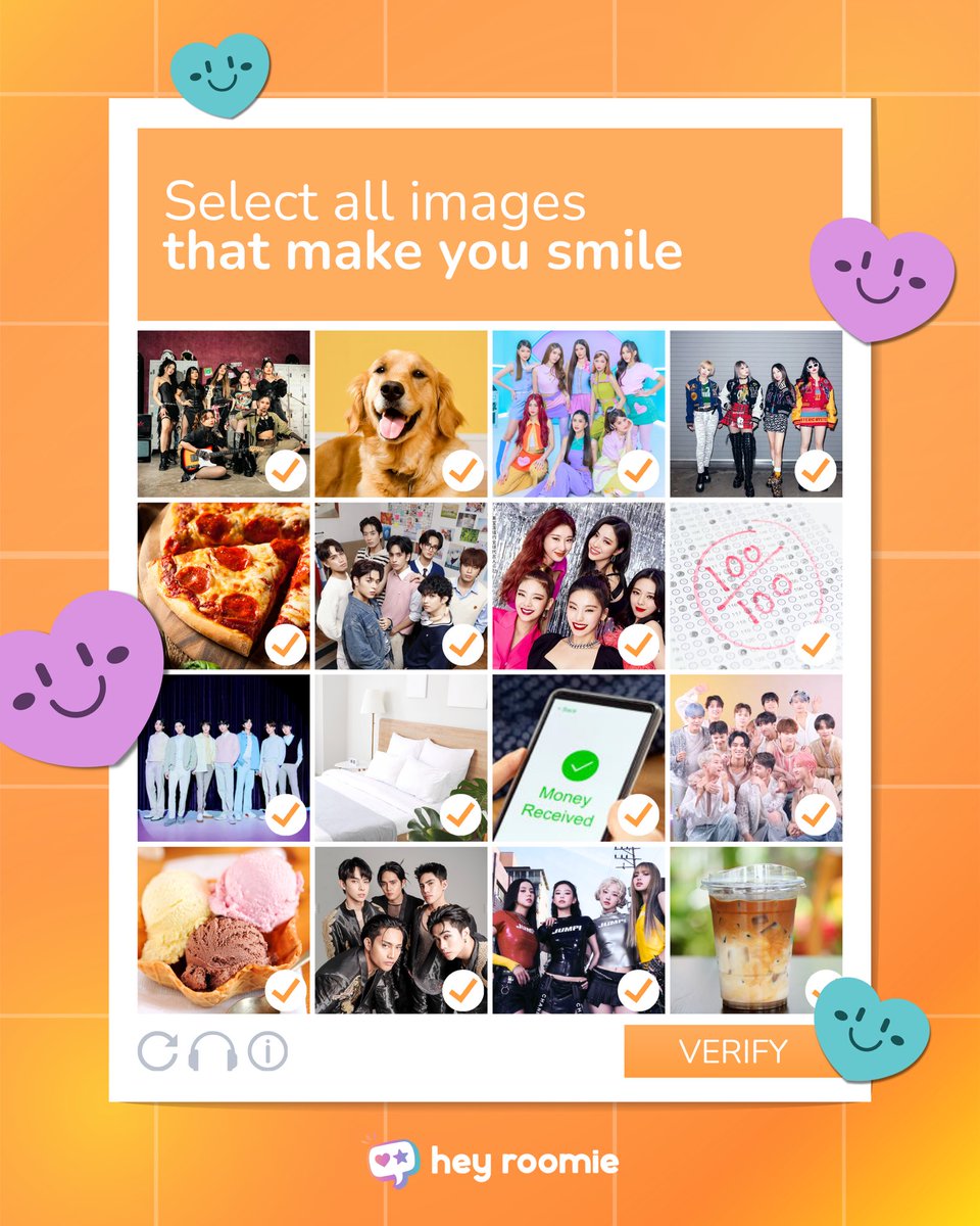 HeyRoomieVIP's tweet image. Big smiles don’t need big reasons! Sometimes, the smallest things, like a snack, a random photo, or a simple “thank you,” are all it takes to make your day. ☀️😊 

🌟 A gentle reminder: see the bright side! 

#HeyRoomie #smileeveryday #reminder #happiness #ppop #kpop #fan