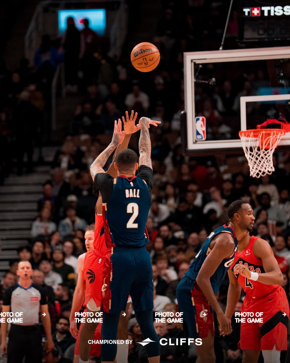 A straight up bucket.

@CLE_CLF | #LetEmKnow 