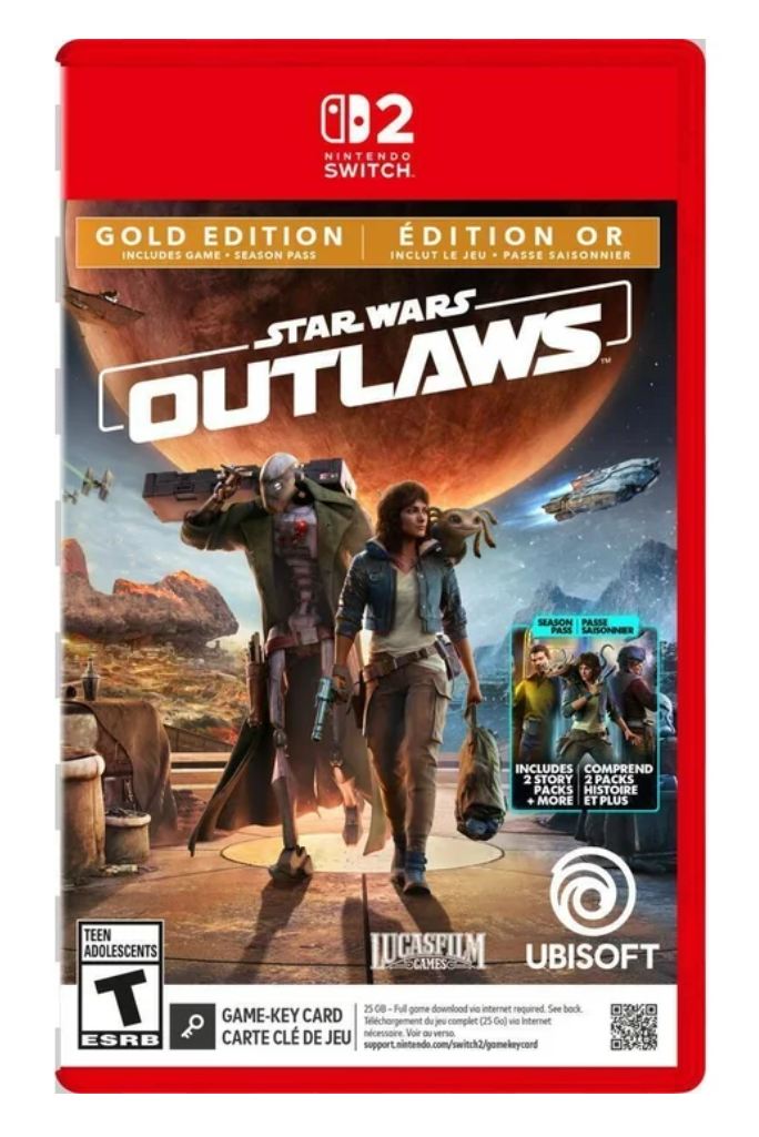 videogamedeals's tweet image. Star Wars Outlaws Gold Edition (S2) $30 via Walmart (Walmart+ Only). ow.ly/cLLq50XxfVt

Game Key Card.