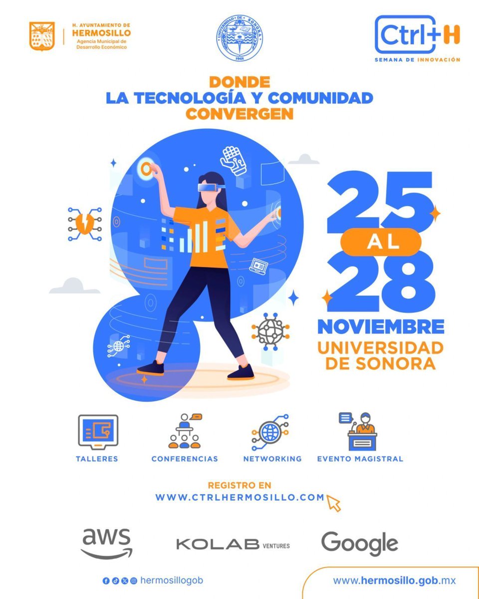 torcdotdev's tweet image. 🌵 Esta semana nos vemos en Hermosillo! @helenismo estará en Ctrl+H compartiendo hacks para impulsar tu carrera dev + iniciativas que estamos construyendo en Torc.

📅 Jueves 27 | 10:00 AM
🔗 luma.com/v2o3f1zl?from=… 

#TorcCommunity #TorcEvents
