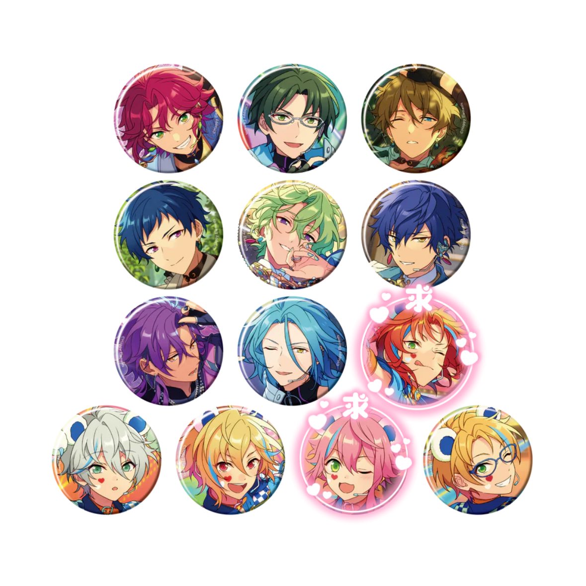 O124Hi's tweet image. 【交換】 あんスタ コレクション缶バッジ コレ缶 2025 Nov Idol Side

譲》 真緒 敬人 翠 弓弦 日和 ジュン アドニス 
HiMERU カンナ 藍良 真

求》 レオ 桃李

⑅⃛ 8box予約予定
⑅⃛ ☆4はレオと桃李含む内容にてお取引可能です
⑅⃛ お返事にお時間いただきます

お気軽にお声掛けください🌷