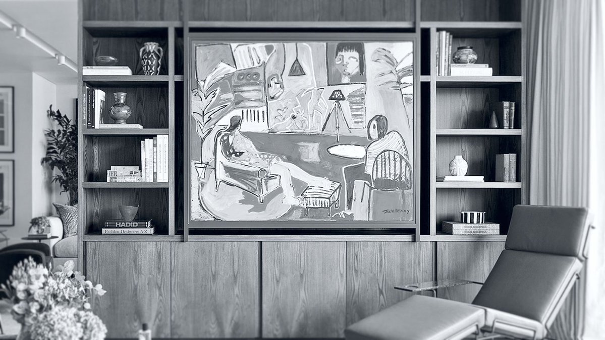 MRACELY's tweet image. Transform Your Space: Discover Stunning Ways to Disguise Your #Television Screens! Instead of letting a dark void linger on your wall, explore creative and beautiful solutions that seamlessly blend your #TV into your home decor. bit.ly/3Vt0n8C #ArchitecturalDigest