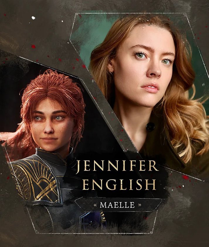 Jennifer English who plays Maelle in Expedition 33 will also play Gwendolyn, the MC in Tides of Annihilation!

She also played Shadowheart in Baldur’s Gate 3. Generational talent and I hope to see her in more games!