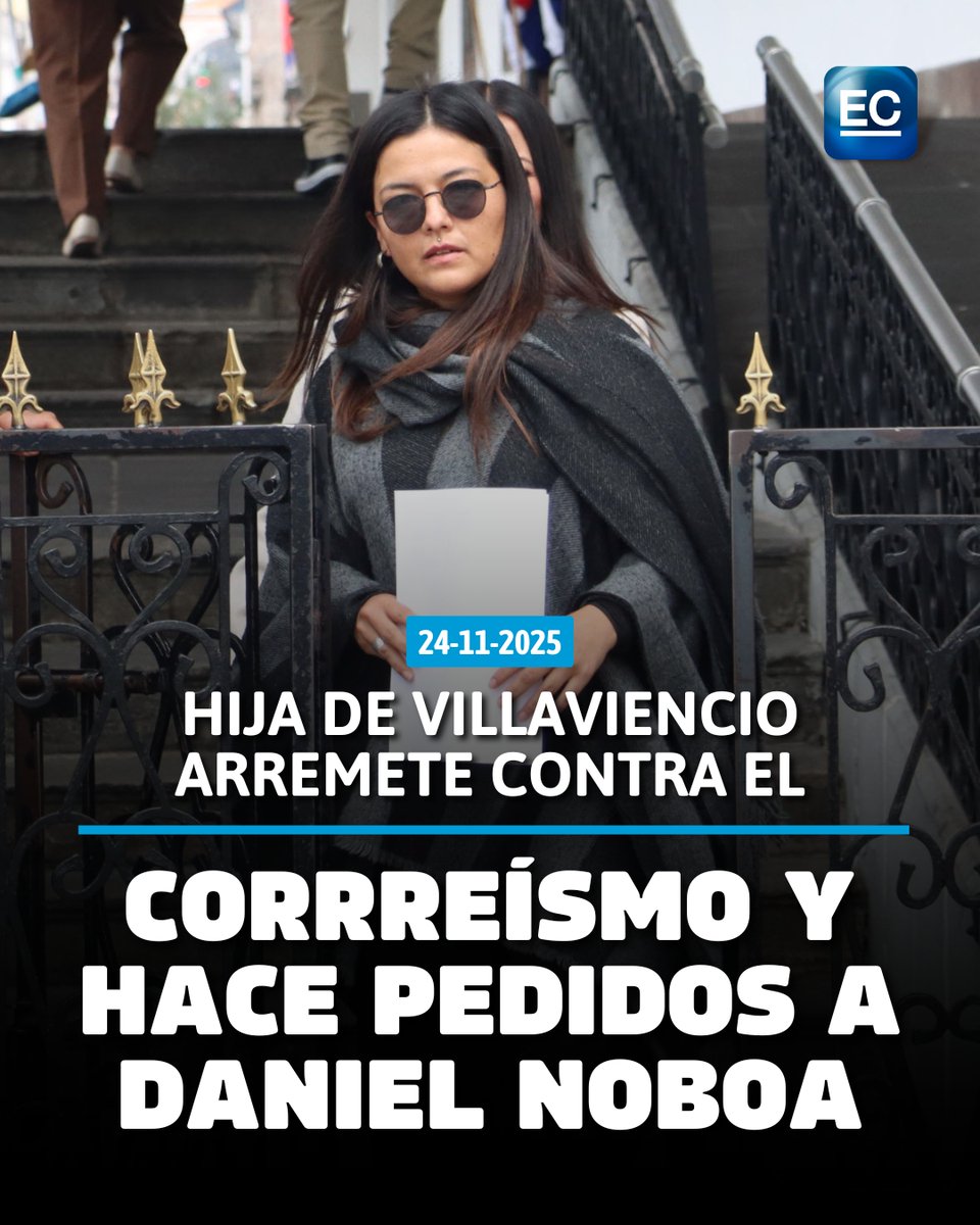 elcomerciocom's tweet image. Esto dice la carta entregada en Carondelet 👇f.mtr.cool/vkejkrnxmt
#FernandoVillavicencio
#DanielNoboa