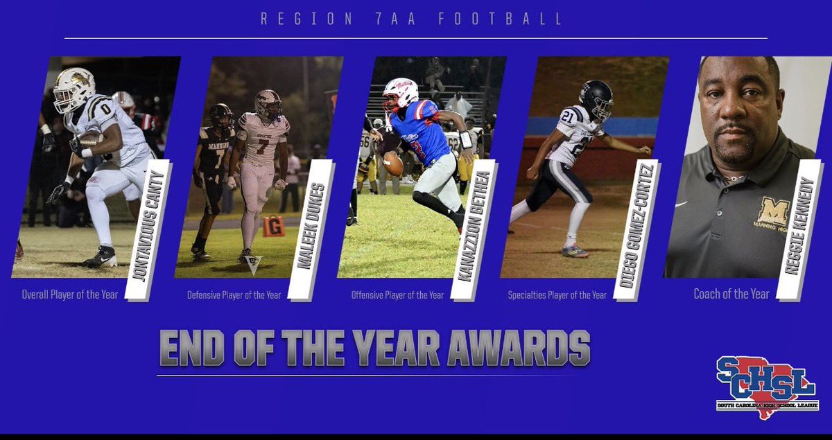 Blessed to be named offensive player of the year in my region #AGTG <a href="/Aucs_football/">Mullins High School Football</a>