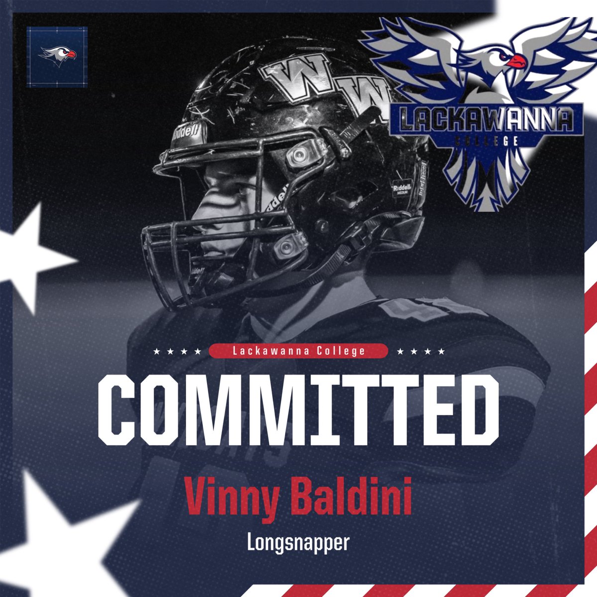 vinny_baldini's tweet image. AGTG, I am beyond excited to announce that I will be furthing my academic and athletic career at Lackawanna College. This is truly a blessing and an honor. Thank you to everyone who has believe in me and help me get to this point. @LackLifeTECoach @TheChrisRubio @markduda73 #Lack