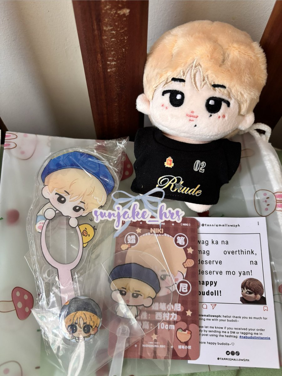 sunjake_hrs's tweet image. 📬 #mails_hrs 
     
 {from: @TannieMallowsPH | #nabudollnitannie}

: ̗̀➛ jwu pero labiaxiaoni doll is home. Sumakses nko sa prio ni-ki doll ko. Thank you so much po for the smooth transaction and safe packaging. Till next budol!!!