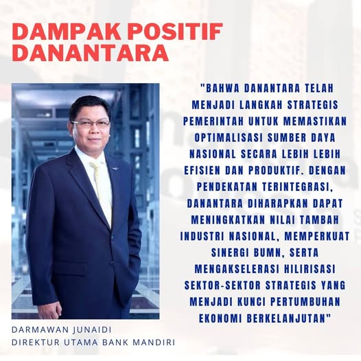 knowhwas98's tweet image. Danantara berperan sbg instrumen strategis dlm mengelola investasi negara secara profesional dan transparan. Dgn memperkuat tata kelola aset, Danantara turut mendorong pertumbuhan ekonomi nasional dan meningkatkan kepercayaan investor.
#Danantara #InvestasiNegara #EkonomiNasional