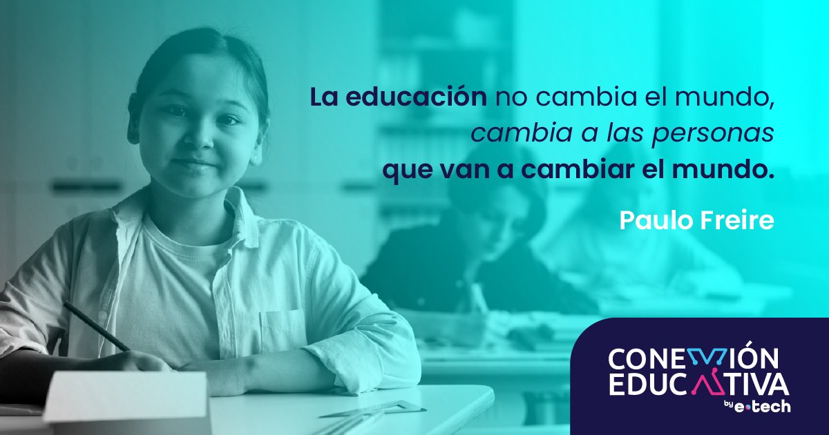 ConEdubyETech's tweet image. ¡Forma parte de Conexión Educativa y acompáñanos el 23 de abril de 2026 en una edición especial diseñada cuidadosamente para ti!
Solicita tu invitación exclusiva aquí:
etechevolvingeducation.com/registroAsiste…
*¡Cupo limitado!
#ConexiónEducativa2026 #ETECHEVENT #educación #México #Puebla