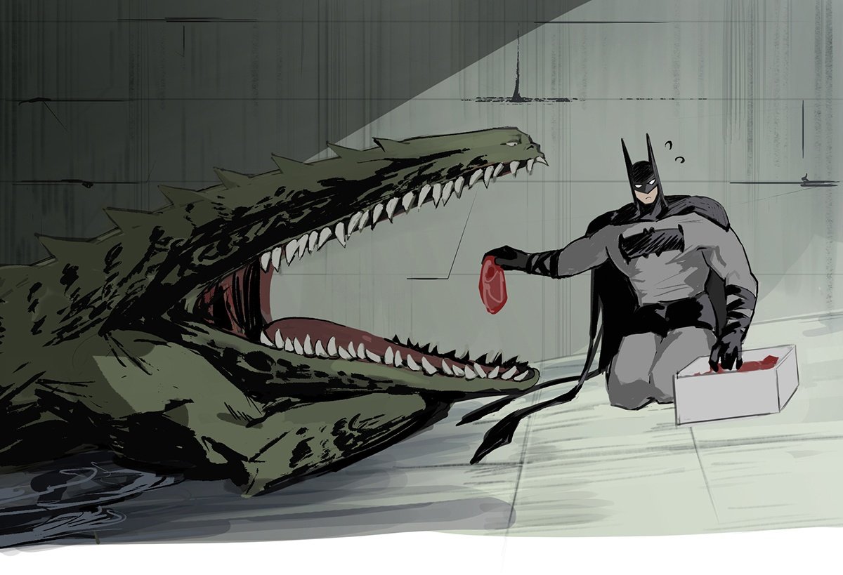 tjfclfb__'s tweet image. Just some absolute batman doodles
🐊🦇🐈‍⬛
#Absolutebatman