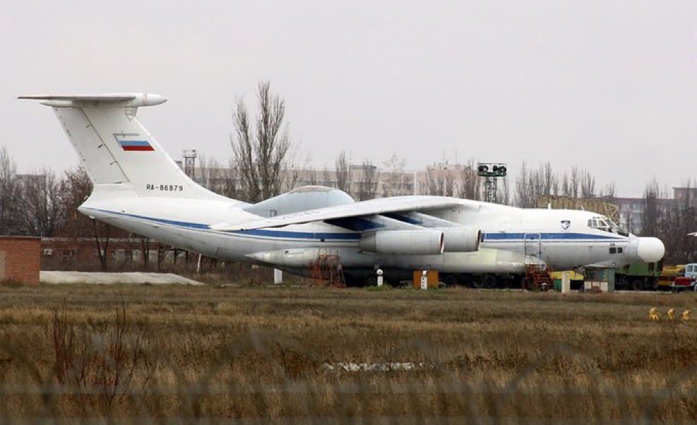 visegrad24's tweet image. BREAKING:

Ukrainian suicide drones just struck and destroyed Russia’s Beriev A-60 experimental airborne laser aircraft in Taganrog.

The plane was designed as a testbed for Russian high-energy laser weapons.