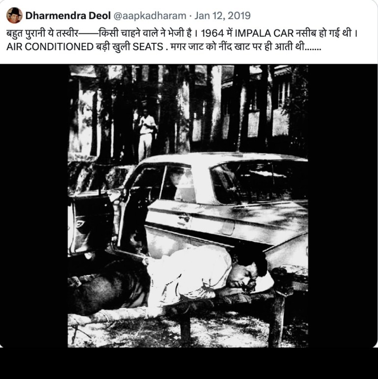 V_with_RG's tweet image. 💔 Dharam Ji, we salute the true He-Man with the heart of a poet.
This old picture &amp;amp; your own words on it speak more than biographies ever could. You conquered the फिल्म जगत, you lived the heights of fame, you gave us Sholay &amp;amp; countless unforgettable moments.
Yet your soul always…