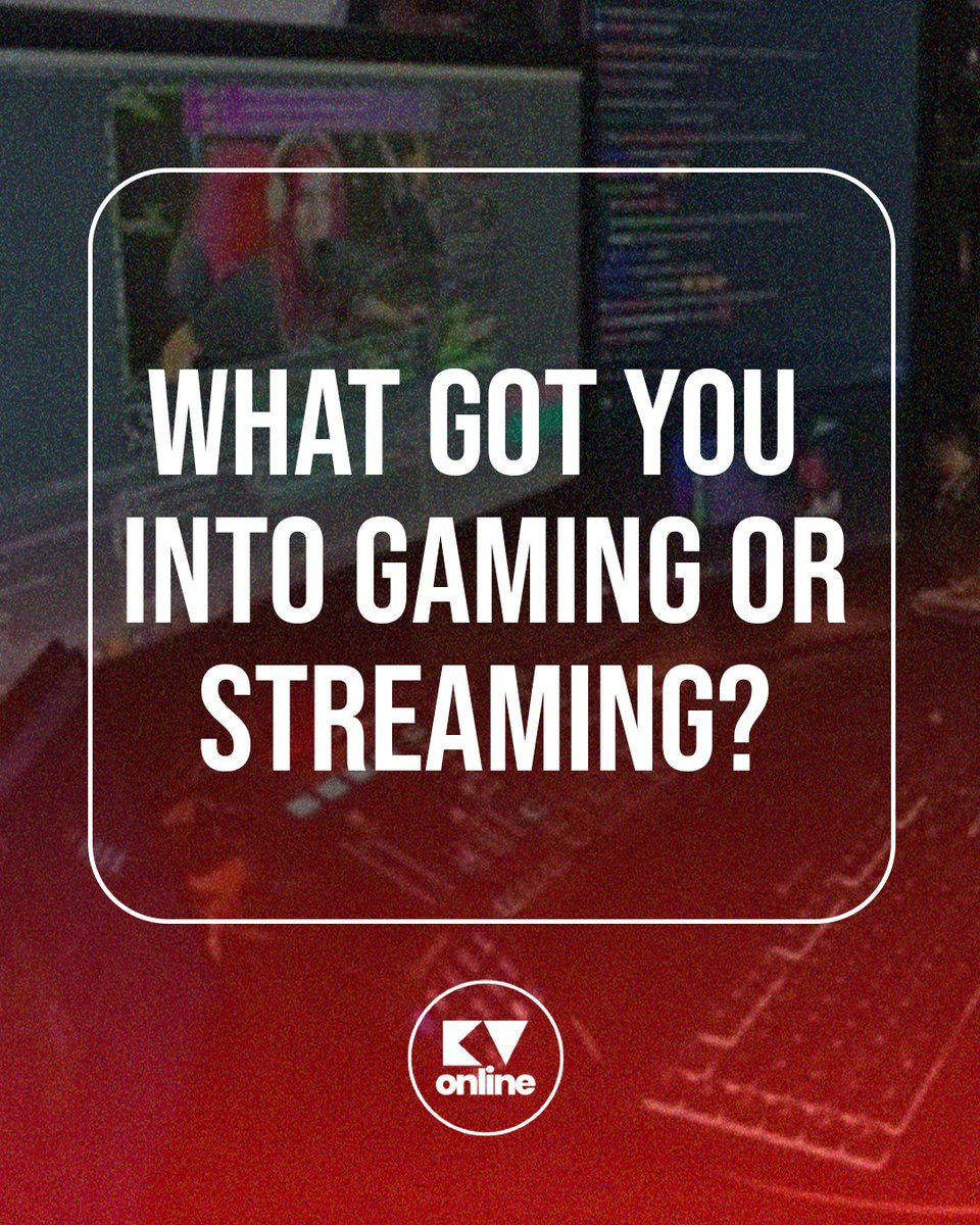 KVOnlineTalent's tweet image. Gamers and Streamers! 🎮 We want to know: What got you into gaming or streaming? Was it a specific game, a friend, or just a love for the community? Share your story in the comments! 👇

#GamingLife #StreamingCommunity #Gamer #Streamer #Twitch  #AskMeAnything #KVOnlineTalent