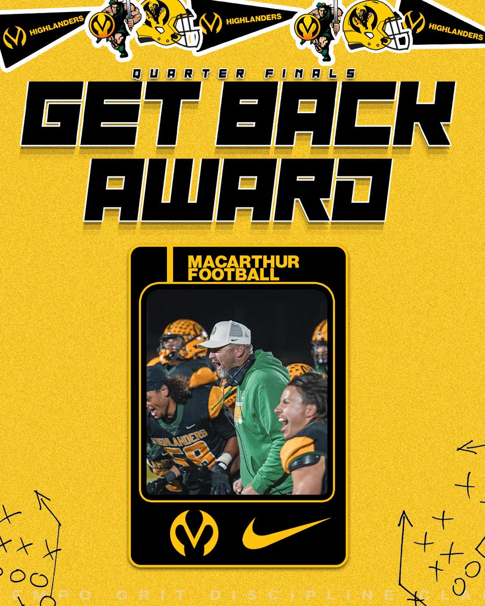 MacArthur Football tweet media