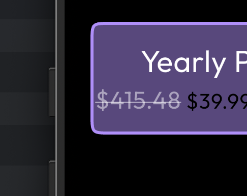 luke_pighetti's tweet image. lol. flutter strike thru with low opacity is additive on the base text 😵‍💫