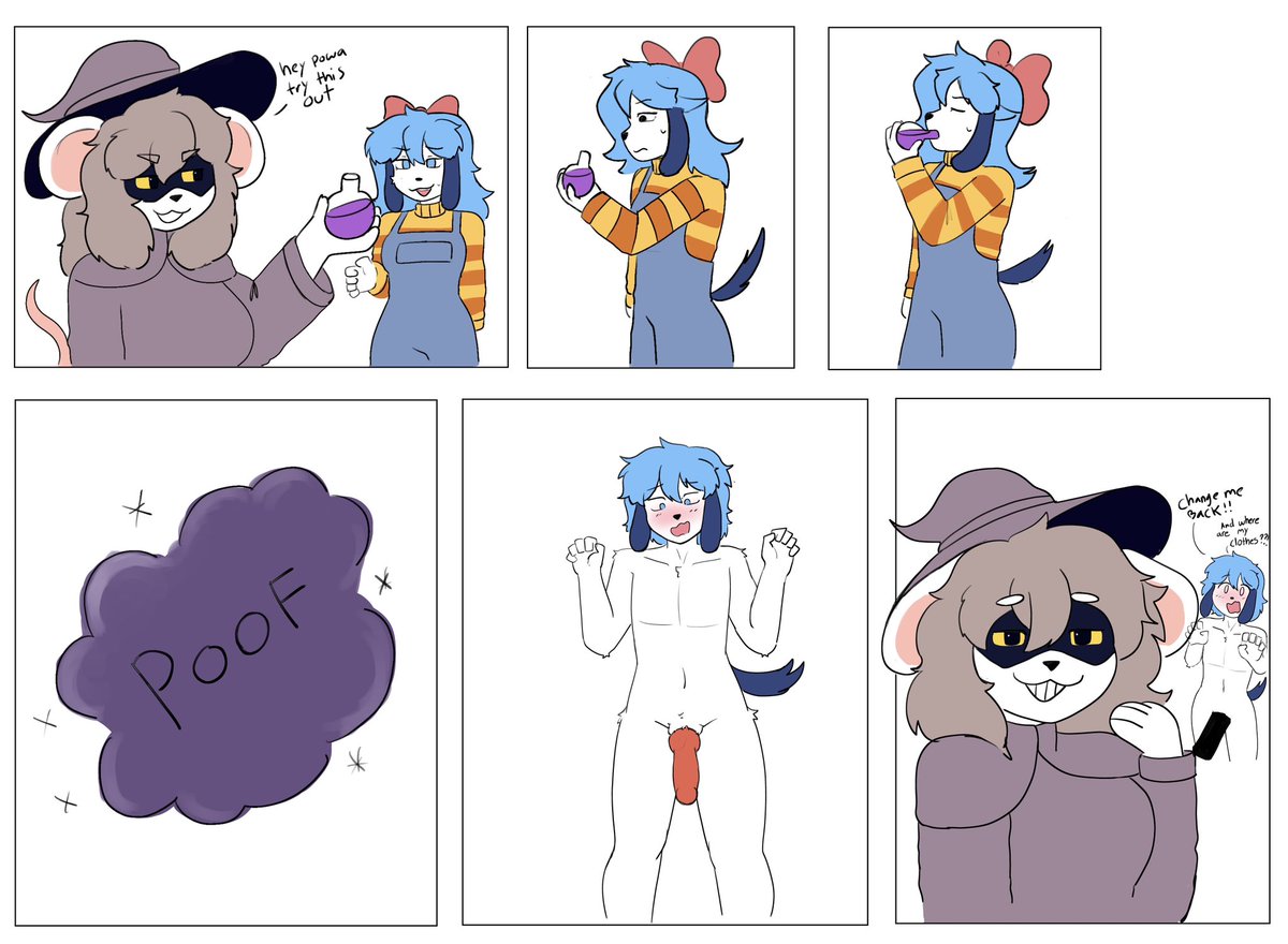 Short gender bend comic