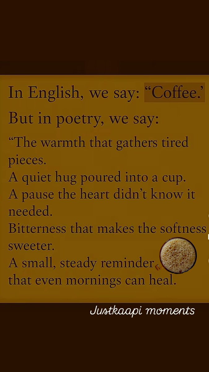 Happy Tuesday..

#Justkaapi mornings...