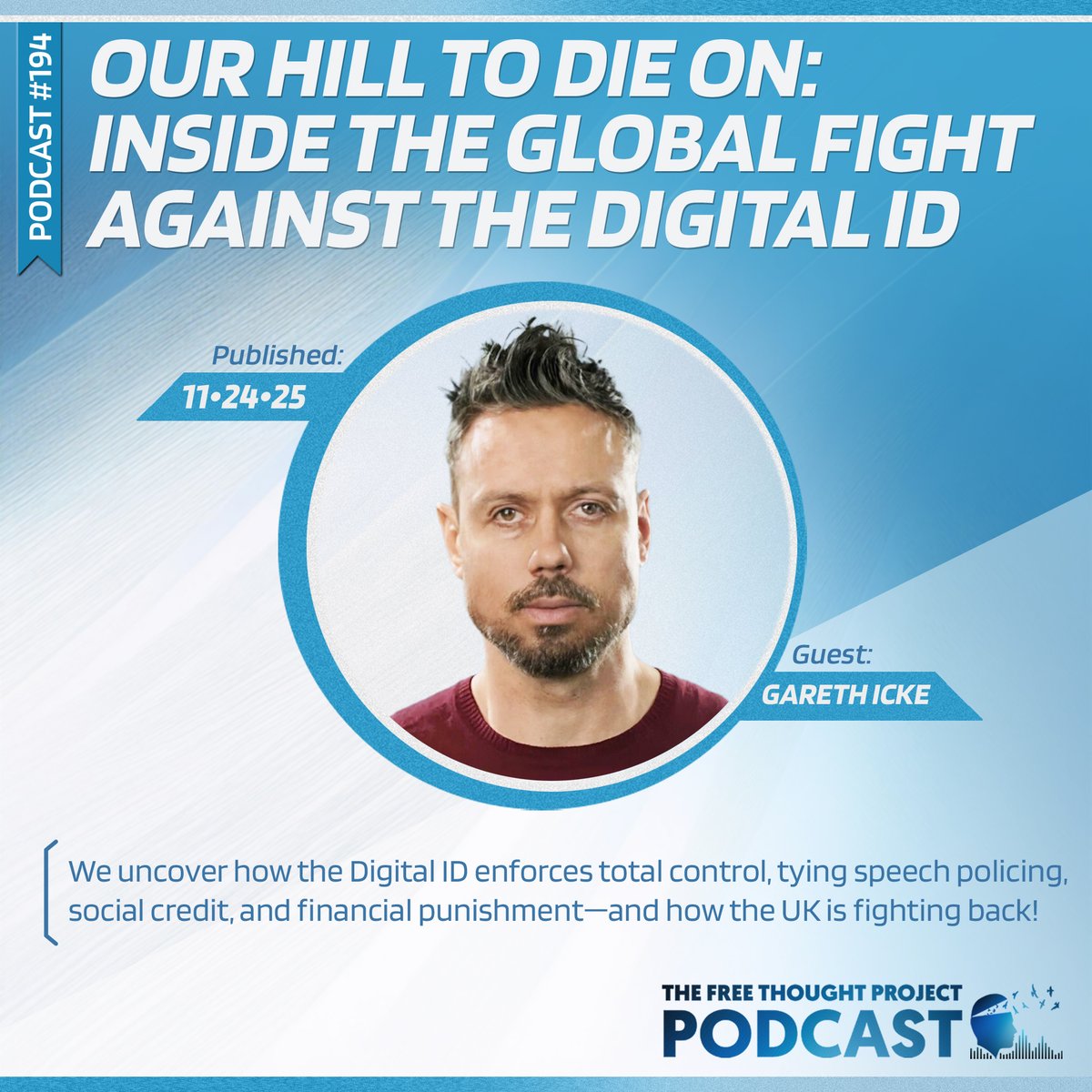 🎙 NEW PODCAST ~ We did a deep dive with <a href="/garethicke/">Gareth Icke</a> on the global fight against Digital ID, speech policing, social credit, and how reclaiming personal sovereignty is the ultimate weapon against the emerging digital control grid.

Links to full episode below 👇