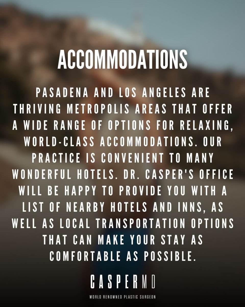 drdanielcasper's tweet image. If you’re considering surgery from afar, our team is here to help every step of the way. We’ll assist with hotel recommendations, transportation, and detailed planning for your stay.

Click the link below to learn more and start your consultation.

tinyurl.com/2neksat3