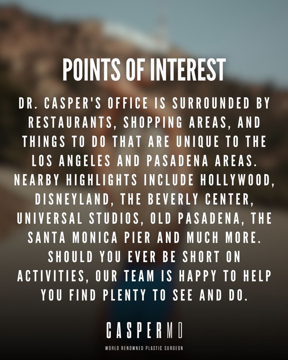 drdanielcasper's tweet image. If you’re considering surgery from afar, our team is here to help every step of the way. We’ll assist with hotel recommendations, transportation, and detailed planning for your stay.

Click the link below to learn more and start your consultation.

tinyurl.com/2neksat3