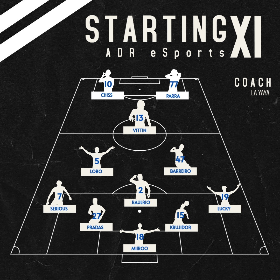 ADR__eSports's tweet image. ⚜️💛💙 ~ | COMPETICIONES | ~ ⚜️💛💙

🏆 2º EVF
⏳ 22:20 🆚 @BlackRaptorsCP 
🗓️ 14º JORNADA

🏆 2º TGM
⏳ 22:40 🆚 @exitoteamcgv 
🗓️ 7º JORNADA

🏆 3º  VPG
⏳ 23:00 🆚 @CierzoEsports 
🗓️ 31º JORNADA

🏆 3º VPG
⏳ 23:20 🆚 @HerculesCFeS_ 
🗓️ 32º JORNADA