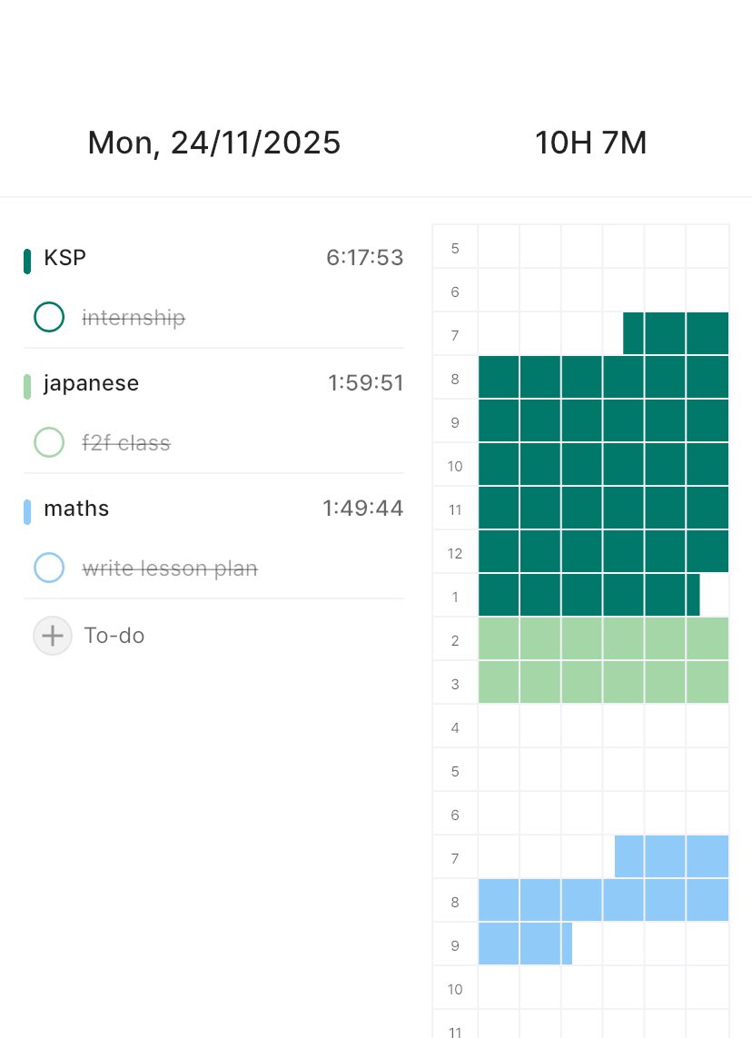aprilsdiaries's tweet image. — 24.11.2025 

I woke up to snow today!! ☃️❄️

most of my day was spent @ the primary school I’m interning at, I shadowed my mentor &amp;amp; taught English today 👩🏻‍🏫

I went on campus for my Japanese class and then wrote a lesson plan for tmrw 👩🏻‍💻

#studylog #studytwt #studyspo #공부인증