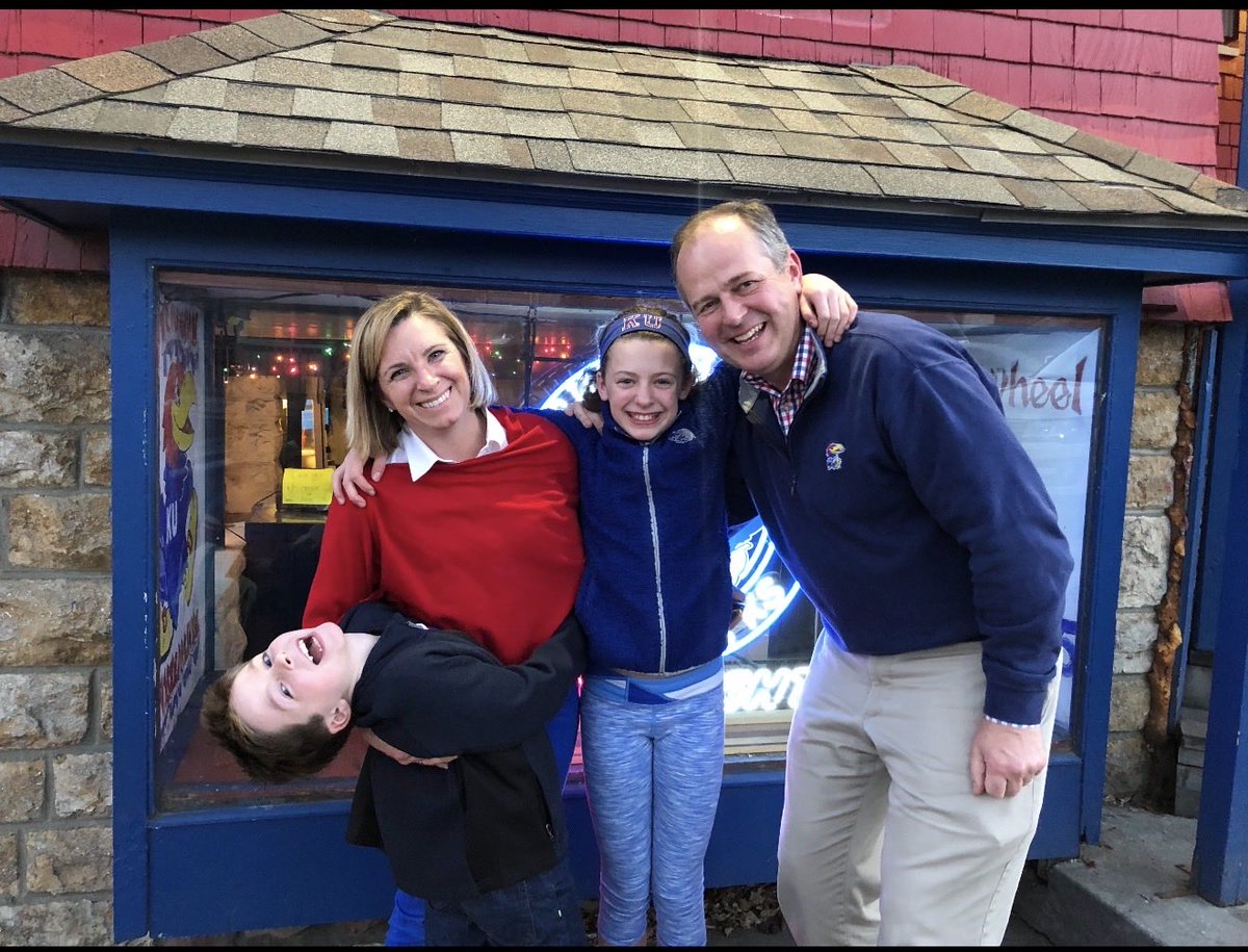 BHanni's tweet image. Today’s #KUCancerFighter hero is Rick Boyd, a 54-year-old from Mission Hills, KS who just a week ago was diagnosed with Multiple Myeloma.

Rick is a 1993 KU grad, loving husband, father of two and a lifelong Jayhawk supporter. He’s been to every KU Final Four appearance since…