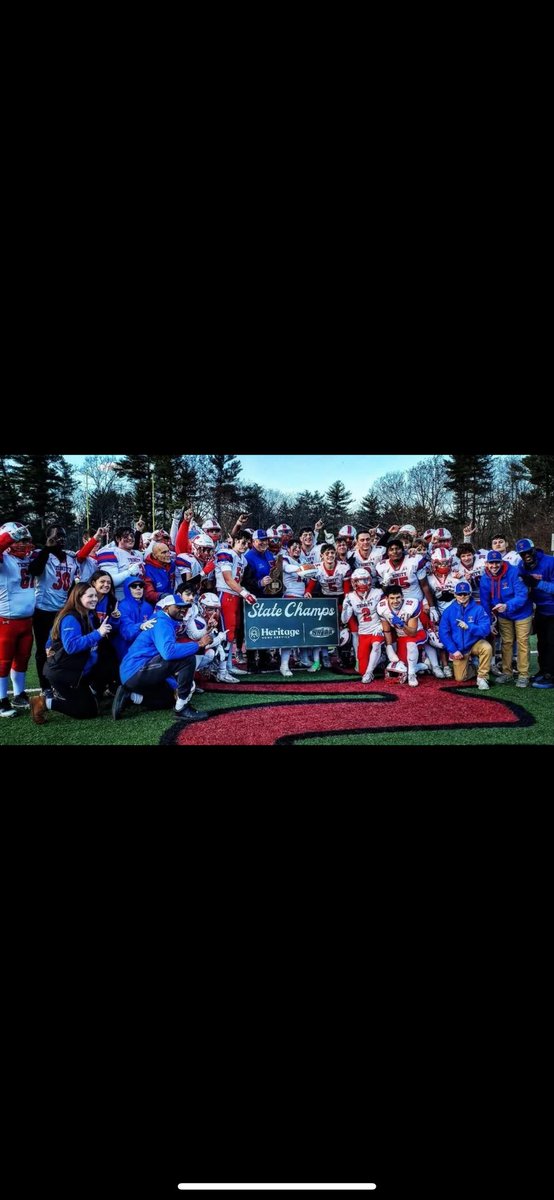 THSCoachRome's tweet photo. A job well done. 2025 NH Division II State Champions 🏆🏈 (11-1) https://t.co/LruhEL7vhl