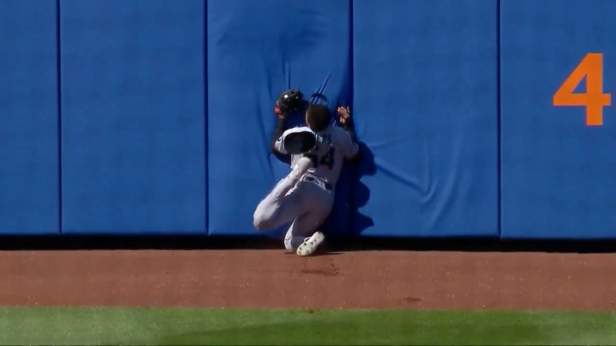 Top Plays of 2025: No. 63

Dane Myers crashes into the wall but holds on for the final out of the game! 