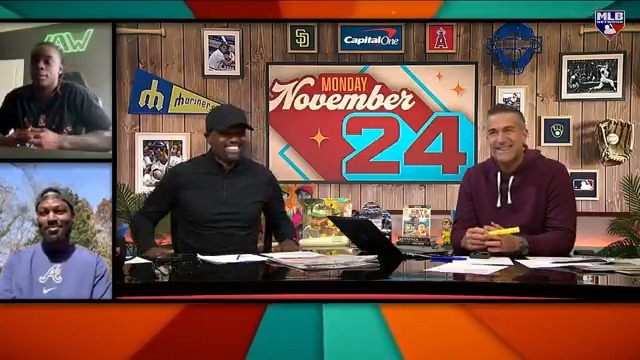 Michael Harris II was a standout high school pitcher in Georgia, so naturally he had to talk smack with Lawrence Butler 😅

“He wouldn't even need a bat up there, I would just send him back after three pitches.” 