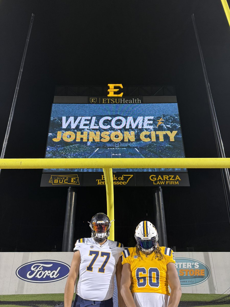 Thank you <a href="/ETSUFootball/">ETSU Football</a> for a great OV weekend !! 🏴‍☠️