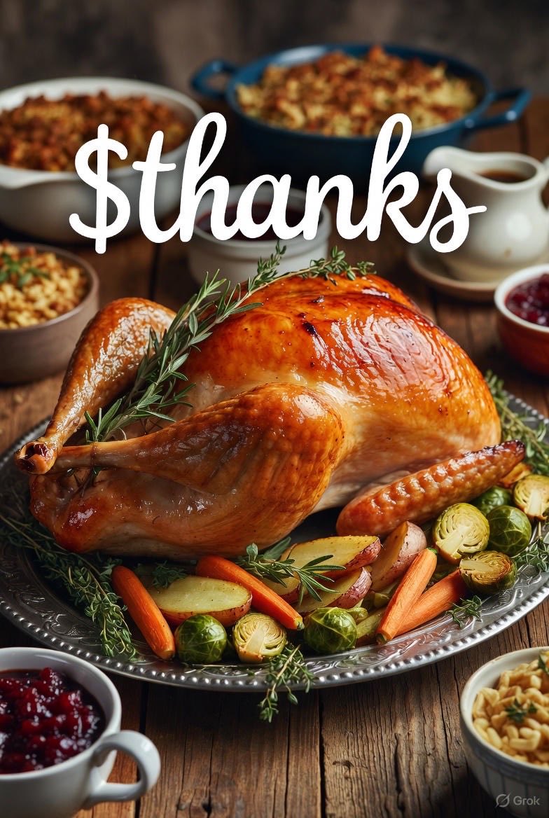 Early conviction always pays. Thanksgiving might be the one. 🦃👀

2JRvMtnJbeBRsVGDAJ2heRJG1csDGjr3HVtnRBHLpump