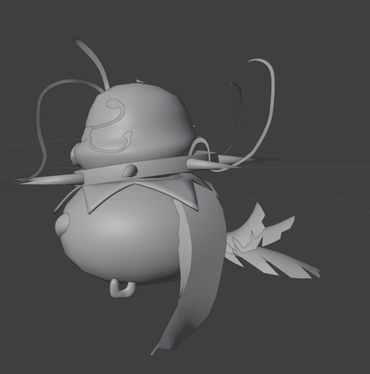 srdonicela's tweet photo. chonky bird for @ValeriaHawthorn's berries, hope y'all like it <3 
#valerillust #3dart #blender #Vtuber https://t.co/yaJQmO4gIg
