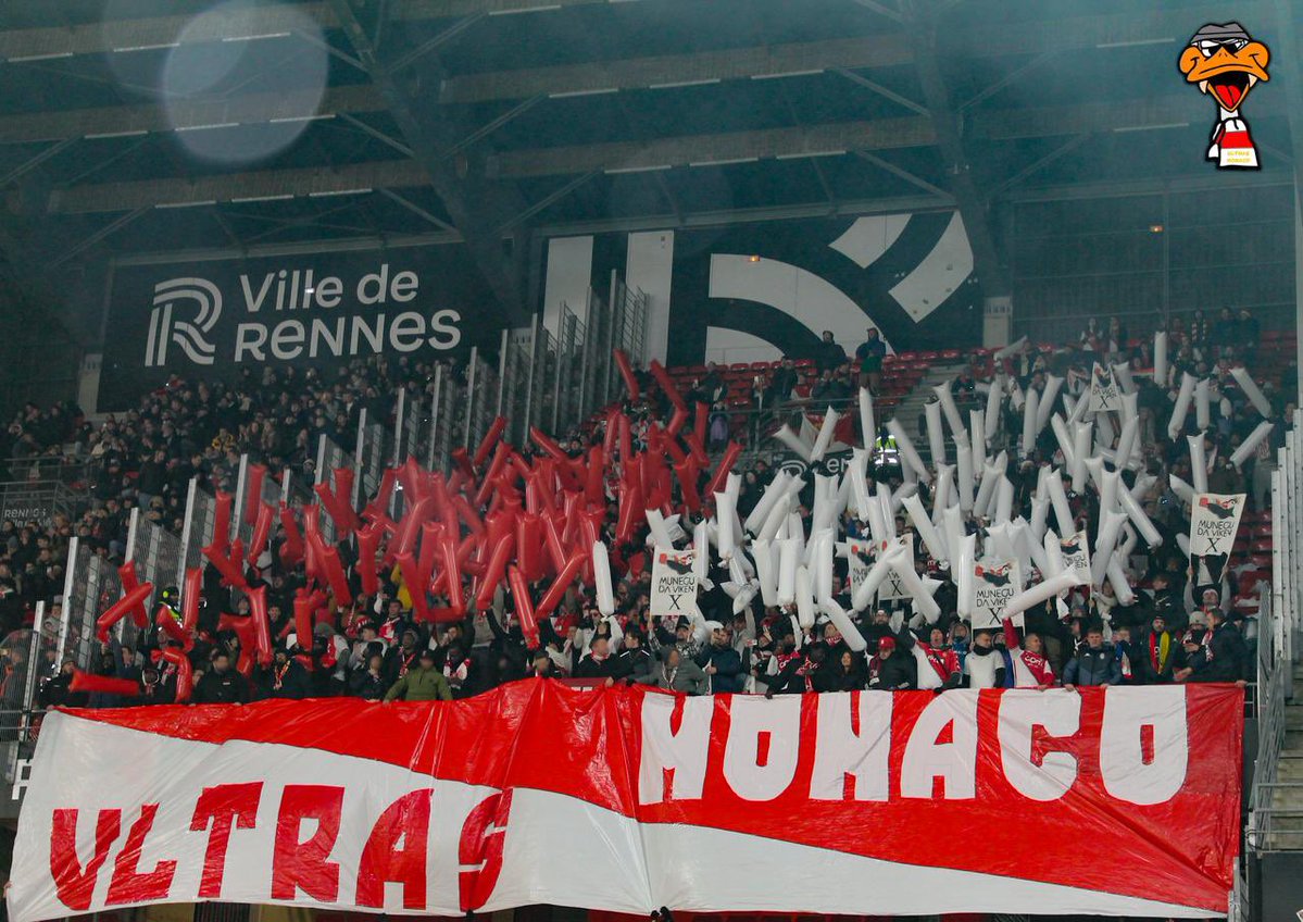 UltrasMadeinFR's tweet image. ⚽️ Rennes - Monaco 
📢 Ultras Monaco on tour !
📆 Samedi 22 Novembre
📸 @ULTRASMONACO94 

#SRFCASM