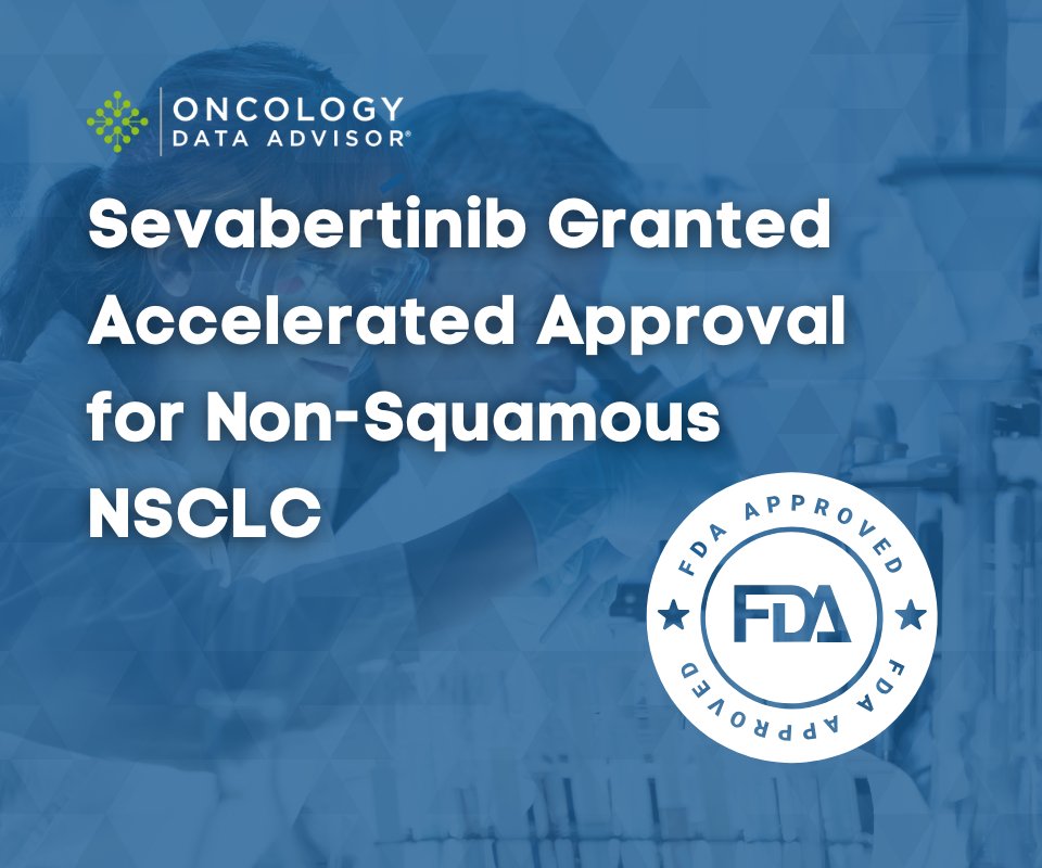 OncData's tweet image. The #FDA granted accelerated approval to the oral kinase inhibitor #sevabertinib for locally advanced or metastatic, non-squamous non–small cell #LungCancer (#NSCLC).

🔗Learn more about the #approval and the #SOHO01 trial here: oncdata.com/sevabertinib-g…

#Oncology